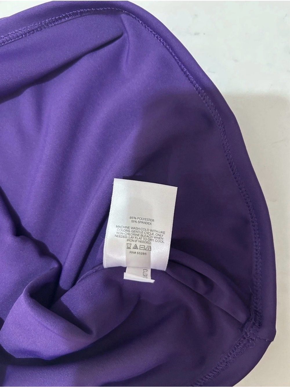 Express Body Contour Purple Boat Neck Tank Top Size M NWT - Picture 4 of 7